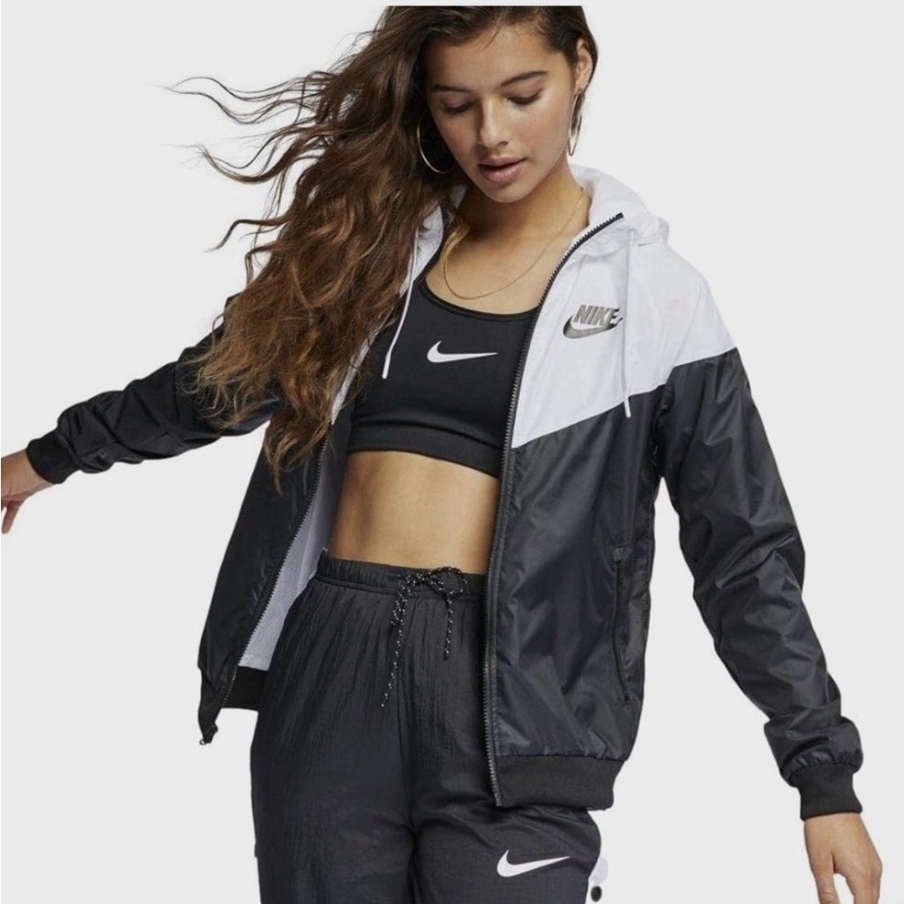Nike Two-Tone Black and White Jacket